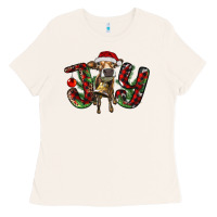 Bone christmas joy with heifer Ladies Tee - RanaPortraitStore