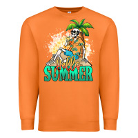 Carrot Hello summer skeleton Premium Sweatshirt - NancyCooperArtShop
