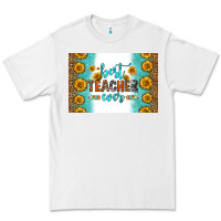White best teacher ever skinny metal can holder Premium Tee - HRA Design Shop