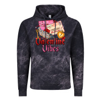 Cloud Black valentine vibes Vintage Hoodie - AdoDesignShop