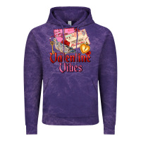 Cloud Purple valentine vibes Vintage Hoodie - AdoDesignShop