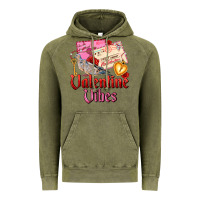 Vintage Olive valentine vibes Vintage Hoodie - AdoDesignShop