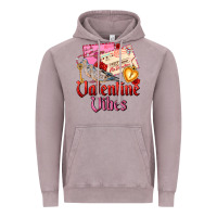 Vintage Zinc valentine vibes Vintage Hoodie - AdoDesignShop