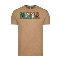 Vintage Coffee mexican flag mama Vintage Tee - Jasminsmagicworld