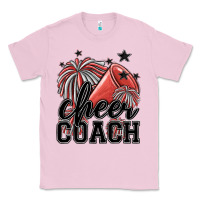 Bubblegum Pink cheer coach Classic Tee - MaliasSmallBusiness