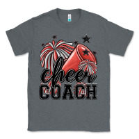Charcoal Heather cheer coach Classic Tee - MaliasSmallBusiness