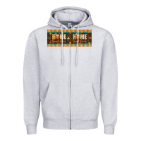 Heather Grey home sweet home 11 oz mug Zipper Hoodie - BundleAndBundleShop