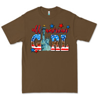 Cacao all american girl Premium Tee - AdoDesignShop