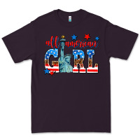 Plum all american girl Premium Tee - AdoDesignShop