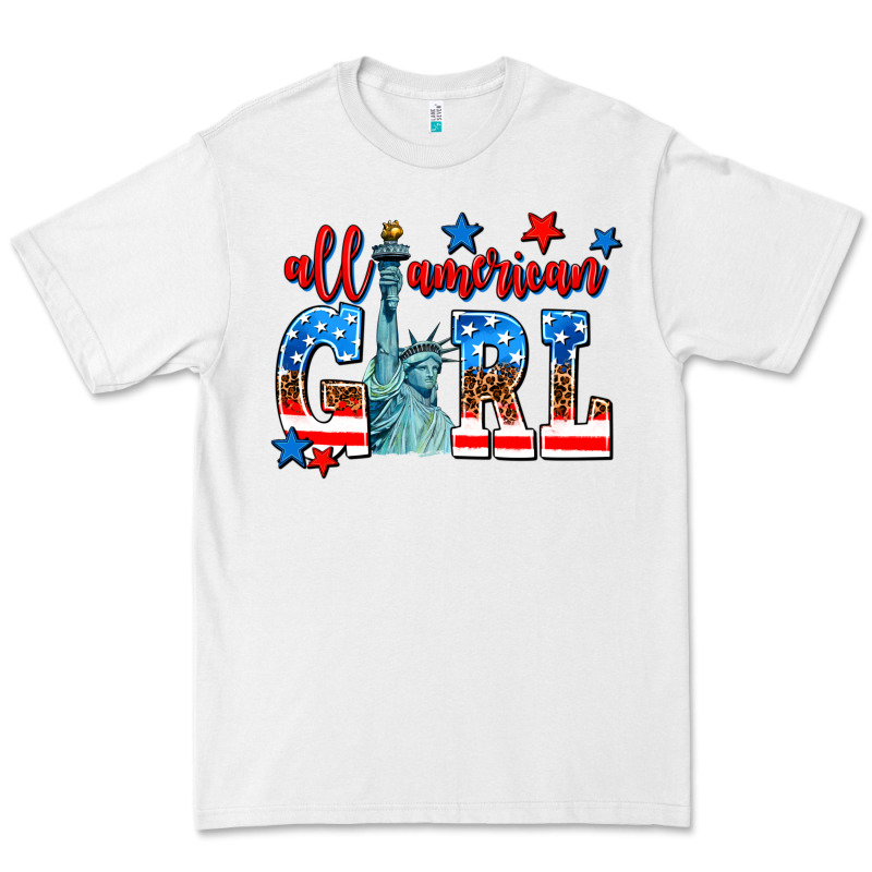 All American Girl Premium Tee by AdoDesignShop | Teevron