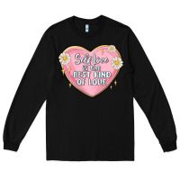 Black self love is the best kind of love malias Long Sleeve Tee - MaliasSmallBusiness