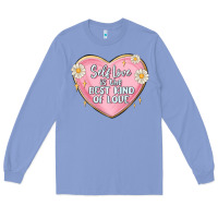 Colony Blue self love is the best kind of love malias Long Sleeve Tee - MaliasSmallBusiness