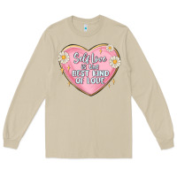 Mushroom self love is the best kind of love malias Long Sleeve Tee - MaliasSmallBusiness