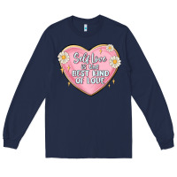 Navy self love is the best kind of love malias Long Sleeve Tee - MaliasSmallBusiness