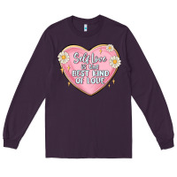 Plum self love is the best kind of love malias Long Sleeve Tee - MaliasSmallBusiness