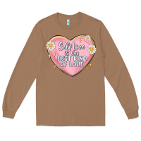 Toasted Coconut self love is the best kind of love malias Long Sleeve Tee - MaliasSmallBusiness