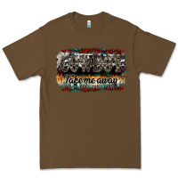 Cacao cowboy take me away Premium Tee - SublimationCraftShop