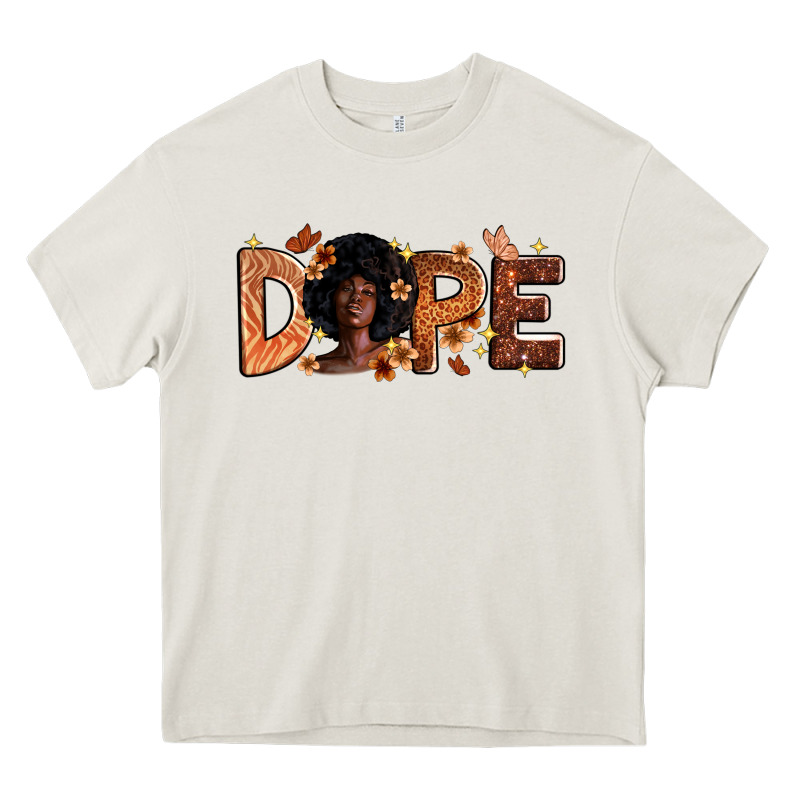 Dope Melanin Heavy Core Tee by Zillion Design Studio | Teevron