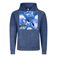 Vintage Denim dolphins Vintage Hoodie - BundleAndBundleShop