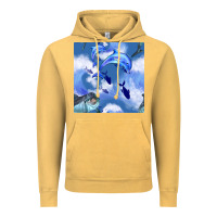 Vintage Mustard dolphins Vintage Hoodie - BundleAndBundleShop