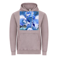 Vintage Zinc dolphins Vintage Hoodie - BundleAndBundleShop