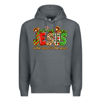 Rock jesus is the reason for the season Premium Hoodie - texasbilliewilder