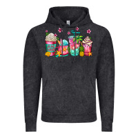 Vintage Black summer coffee cups Vintage Hoodie - Jasminsmagicworld