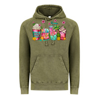 Vintage Olive summer coffee cups Vintage Hoodie - Jasminsmagicworld