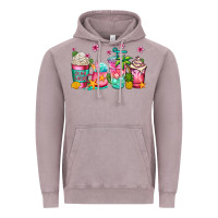 Vintage Zinc summer coffee cups Vintage Hoodie - Jasminsmagicworld