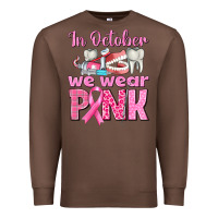 Chestnut in october we wear pink breast cancer awareness Premium Sweatshirt - texasbilliewilder