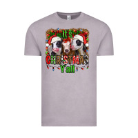 It's Christmas Y'all Heifers Vintage Tee | Teevron
