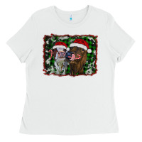 White christmas heifers Ladies Tee - RanaPortraitStore