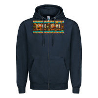 Navy home sweet home 15 oz mug Zipper Hoodie - BundleAndBundleShop