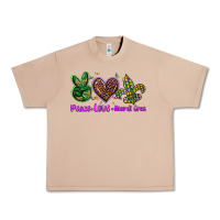 Burro peace love mardi gras Urban Heavy Tee - BarkalooDesign