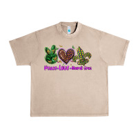 French Oak peace love mardi gras Urban Heavy Tee - BarkalooDesign