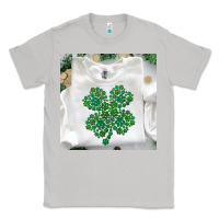 Moon Dust shamrock patterned clothing Classic Tee - MaliasSmallBusiness
