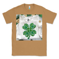 Toasted Coconut shamrock patterned clothing Classic Tee - MaliasSmallBusiness