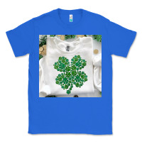True Royal shamrock patterned clothing Classic Tee - MaliasSmallBusiness