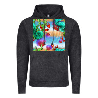 Vintage Black seahorse and beach Vintage Hoodie - BundleAndBundleShop