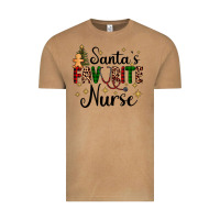 Vintage Camel santa's favorite nurse Vintage Tee - AdoDesignShop