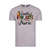 Vintage Zinc santa's favorite nurse Vintage Tee - AdoDesignShop