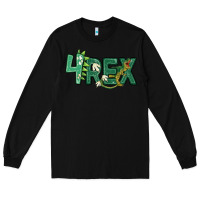 Black four rex Long Sleeve Tee - MaliasSmallBusiness