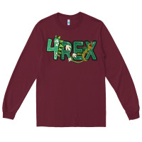 Burgundy four rex Long Sleeve Tee - MaliasSmallBusiness