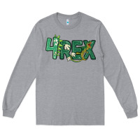 Heather Grey four rex Long Sleeve Tee - MaliasSmallBusiness