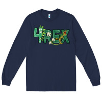 Navy four rex Long Sleeve Tee - MaliasSmallBusiness