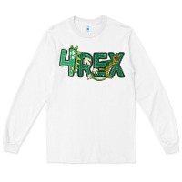 White four rex Long Sleeve Tee - MaliasSmallBusiness