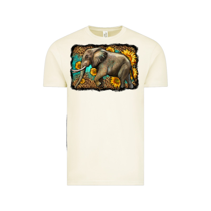 Western Sunflowers Elephant Vintage Tee by LillyAllenDesigns | Teevron