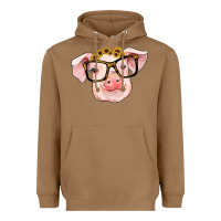 Toasted Coconut sunflowers with pig Heavyweight Hoodie - RanaPortraitStore