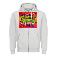 Dove Grey thick thighs and spooky vibes tumbler Zipper Hoodie - BundleAndBundleShop