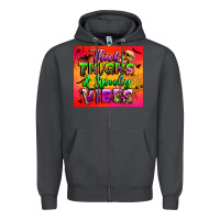 Smoke thick thighs and spooky vibes tumbler Zipper Hoodie - BundleAndBundleShop